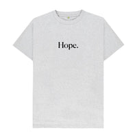 Grey Hope |  Organic, Recycled  T-Shirt | Gender Neutral