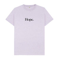Purple Hope |  Organic, Recycled  T-Shirt | Gender Neutral
